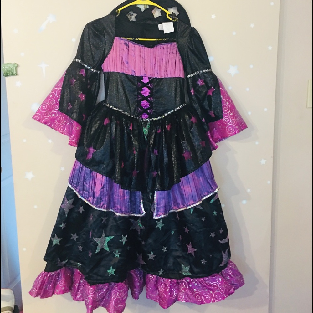 Deluxe Girls Witch costume